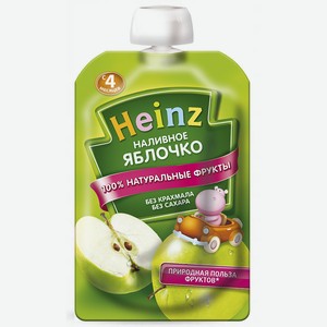 Пюре Heinz 90 г наливное яблочко с 4 месяцев дой-п