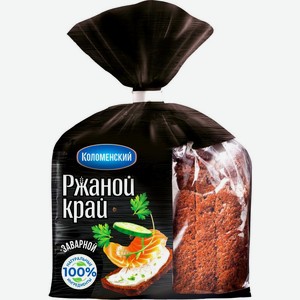 Хлеб Ржаной край Заварной нарезанный 300г