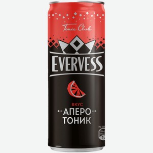 Напиток газированный Evervess Итальянский Аперо 0,33 л ж/б