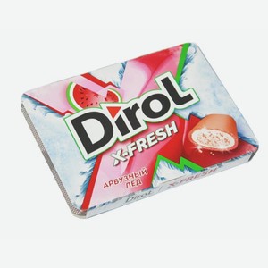 Жевательная резинка DIROL X-Fresh 16г Арбуз