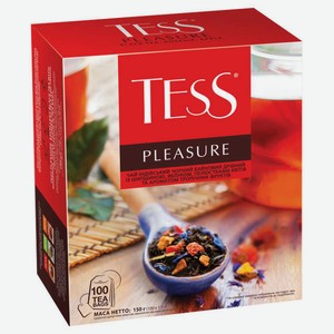 Чай TESS Pleasure 100пак*1,5г