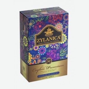 Чай ZYLANICA Ceylon Premium Бергамот 100г