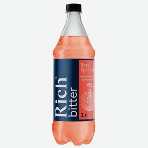 Напиток сильногазированный Rich Bitter Грейпфрут, 1л