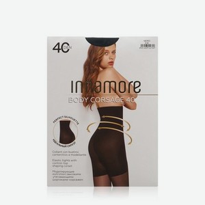 Женские колготки Innamore Body Corsage 40den Nero 3 размер