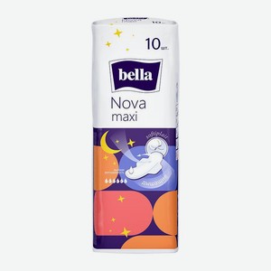 Прокладки Bella 10 шт нова макси софтиплейт белая