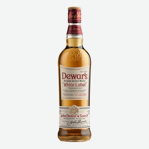 Виски шотландский Dewar s White Label, 0.7л Великобритания