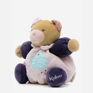 Мягкая игрушка Kaloo Медведь 18 см, розовый