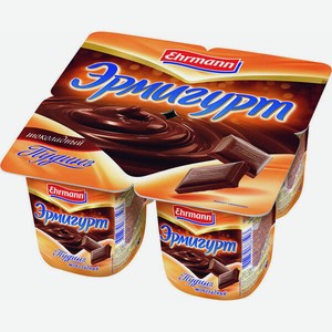 Пудинг Ehrmann Эрмигурт шоколадный 3,2%