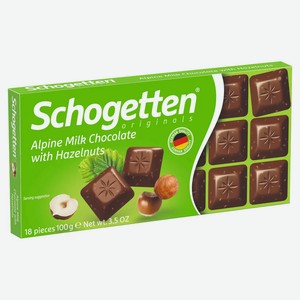 Шоколад молочный Schogetten Alpine Milk с молочным
