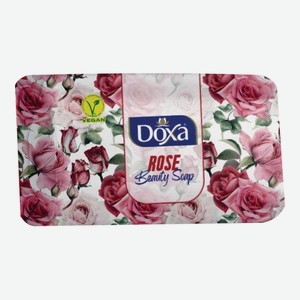 Мыло туалетное DOXA BEAUTY Роза, в бумажной упаковке, 90 г