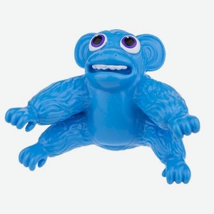Тянущаяся игрушка 1Tоy Супер Стрейчеры «Облизьяна» 11 см, синяя