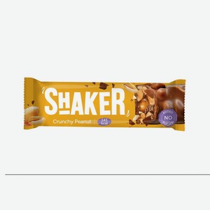 Батончик глазированный FitnesShock Shaker Арахис без сахара 35 г