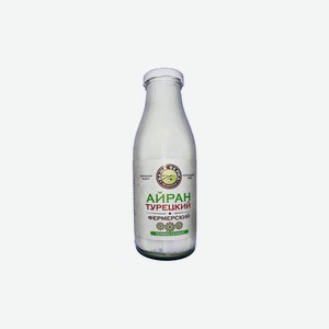 Напиток кисломолочный Ваша Ферма Айран Турецкий 1,7-2,5% 500 мл