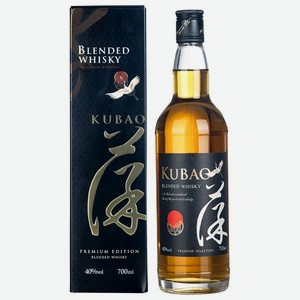 Виски КУБАО Blended Whiskey 0.7л
