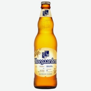  Пивной напиток Hoegaarden белое нефильтрованный осветленный пастеризованный 4,9%, 440 мл