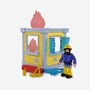 Игровой набор Dickie «Пожарный Сэм» Маленькая тренировочная база + 1 фигурка