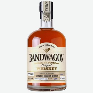 Виски Bandwagon Straight Bourbon Original 41,3 % алк., Бельгия, 0,7 л