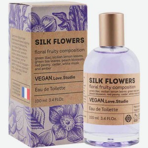 Туалетная вода для женщин Vegan.Love.Studio Silk Flowers, 100 мл