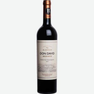 Вино Don David Cabernet Sauvignon красное сухое 14 % алк., Аргентина, 0,75 л