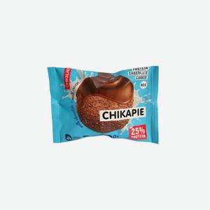 Печенье протеиновое Chikalab Chikapie глазированное с начинкой Шоколад 60 г