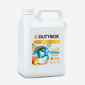 Эко-гель для стирки белья DUTYBOX универсальный 5 л гипоаллергенный 0+
