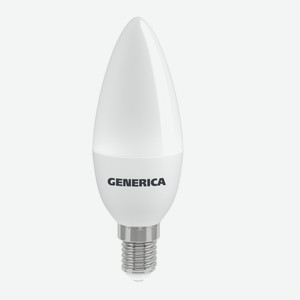 Лампа светодиодная IEK Generica, E14, 10 Вт, 3000К, 230 В, свеча