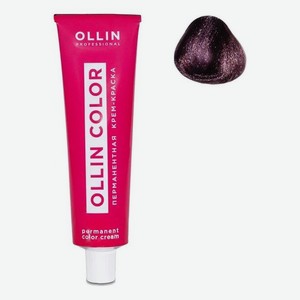 Перманентная крем-краска для волос Ollin Color 100мл: 5/22 Светлый шатен фиолетовый