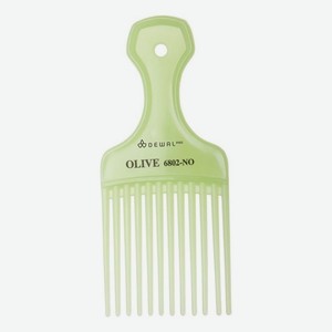 Гребень для волос моделирующий CO-6802-Olive 15,8см
