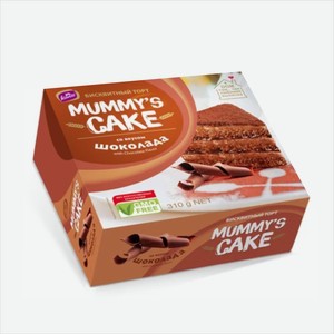 Торт  Mummy s cake  шоколад 310гр