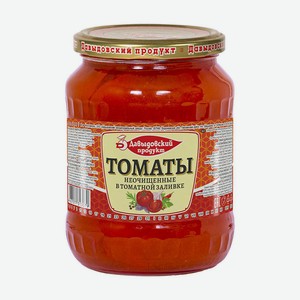 Овощные консервы Томаты неочищ.в томат.соке Давыдовский продукт 680г ст/б твист