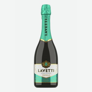 Напиток плодовый газированный Lavetti Vanilla белый сладкий 8%, 750 мл