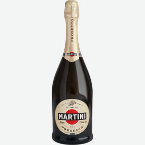 Вино игристое Martini Prosecco белое сухое 11.5% 750мл