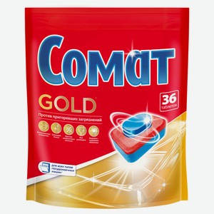 Таблетки для посудомоечной машины «Сомат» Gold, 36 таблеток