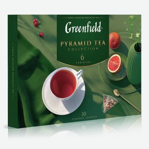 Набор Чай Greenfield Pyramid Tea Collection, в пирамидках 6 видов, 30 шт, 56 г