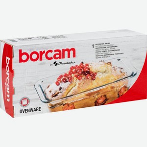 Форма для выпекания кекса Borcam стеклянная 25×11,5 см, 1,12 л