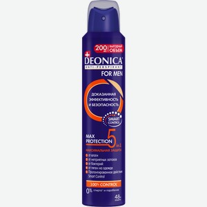 Антиперспирант Deonica 5 Protection for Men спрей 200 мл