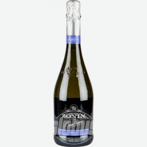 Вино игристое Zonin Gran Cuvee белое брют 11%, 0,75 л