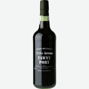 Вино крепленое (портвейн) TRES ARCOS Тони Порто крепк. мароч., Португалия, 0.75 L