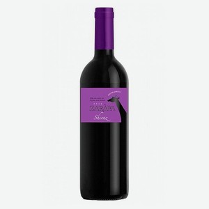Вино Zarafa Shiraz красное сухое 14%, 0.75 л