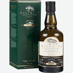 Виски Wolfburn Morven в подарочной упаковке 46 % алк., Шотландия, 0,7 л