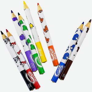 Набор карандашей Crayola толстых для малышей 8 цв