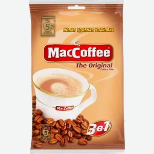 Кофейный напиток MacCoffee 3 в 1, 5 шт по 20 г