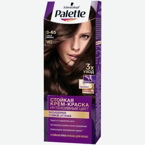 Крем-краска для волос Palette Стойкая Интенсивный цвет темный шоколад W2 3-65, 110мл