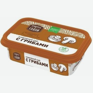 Сыр плавленый Продукты из Елани с грибами 50% 180 г