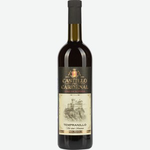 Вино CASTILLO DEL CARDENA ординарное сортовое кр. п/сух. (Испания) /, Беларусь, 0.75 L
