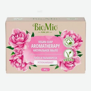 Мыло Био-Мио Bio-soap натуральное Пион и пальмароза 90г