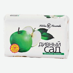 Мыло Невская Косметика Дивный сад зеленое яблоко, 90г Россия