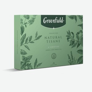 Набор чая Greenfield Collection Natural Tisane, 30 пирамидок