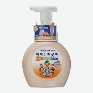 Мыло для рук LION Ai-Kekute пенное антибактериальное аромат персика 250мл