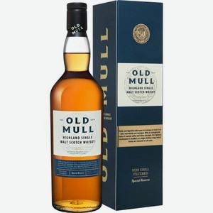 Виски ОЛД МАЛЛ Highland Single Malt Scotch 0.7л